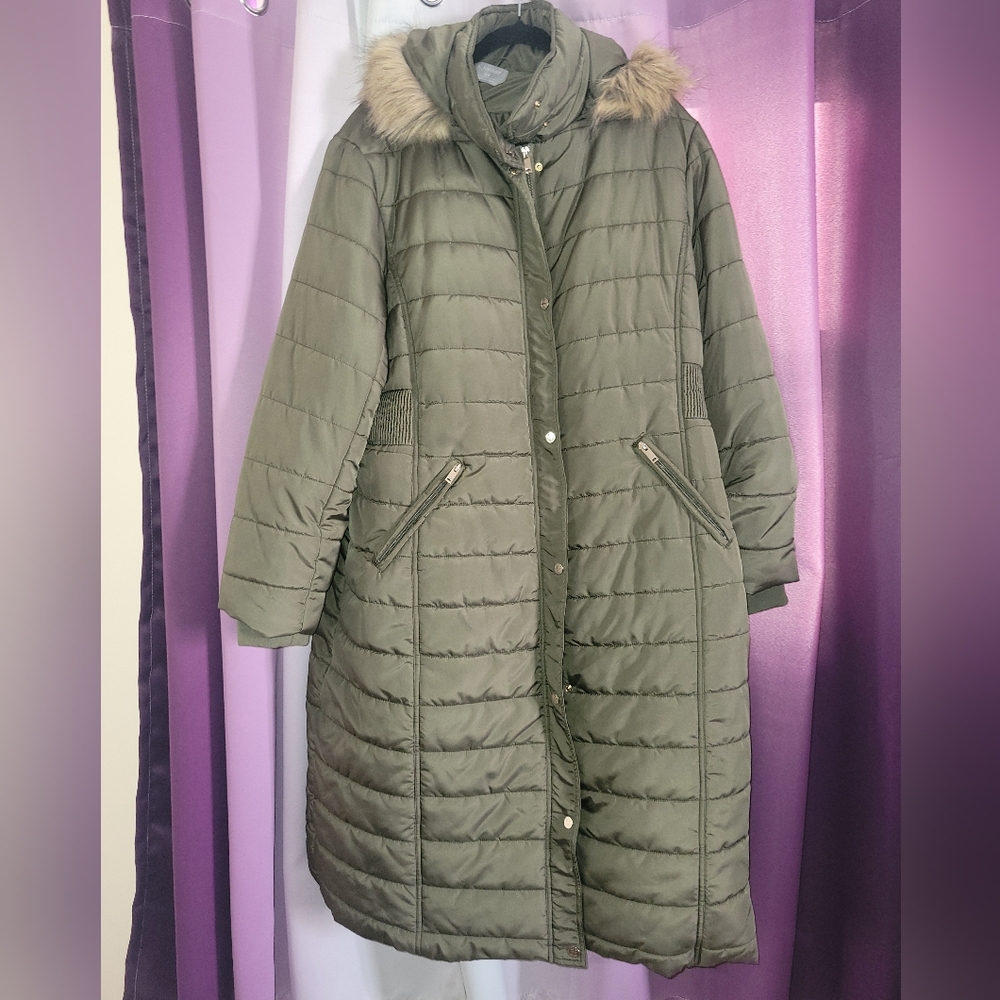 K Jordan Long Puffer Coat